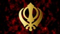 The main symbol of Sikhism Ã¢â¬â sign Khanda, Video